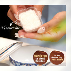 [Mới] - Tổ Yến Sấy Nguyên Chất Ăn Liền Nestworld vị Nguyên Bản