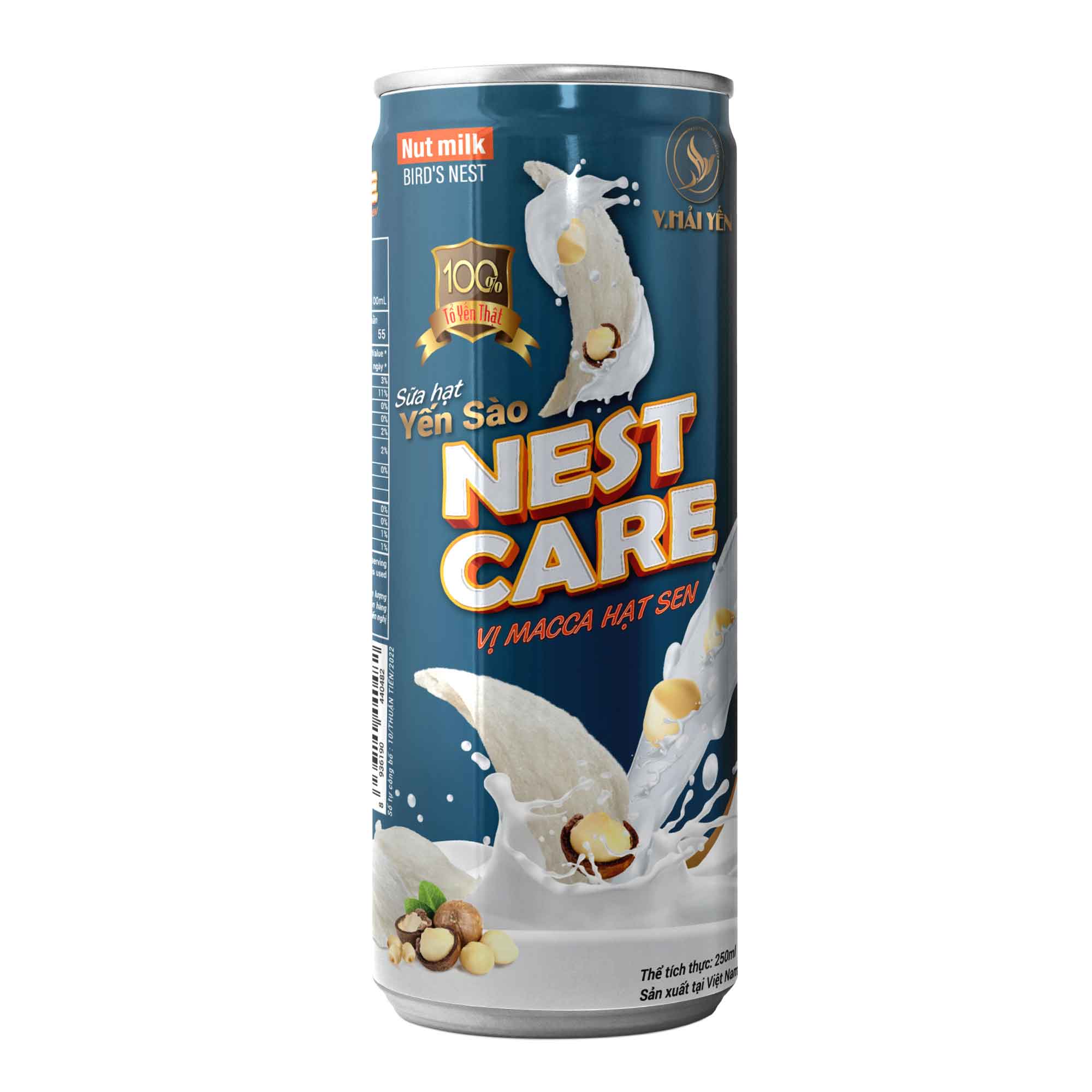 SỮA HẠT YẾN SÀO VỊ MACCA HẠT SEN - NESTCARE 250ML