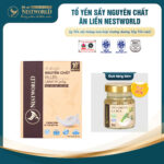 [Mới] - Tổ Yến Sấy Nguyên Chất Ăn Liền Nestworld vị Hoa Hồng Saffron