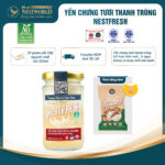 Yến Chưng Sẵn NestFresh Vị Táo Đỏ - Long Nhãn