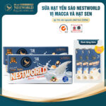 [Combo 2 Thùng] - Sữa Hạt Yến Sào Nestworld Macca Và Hạt Sen