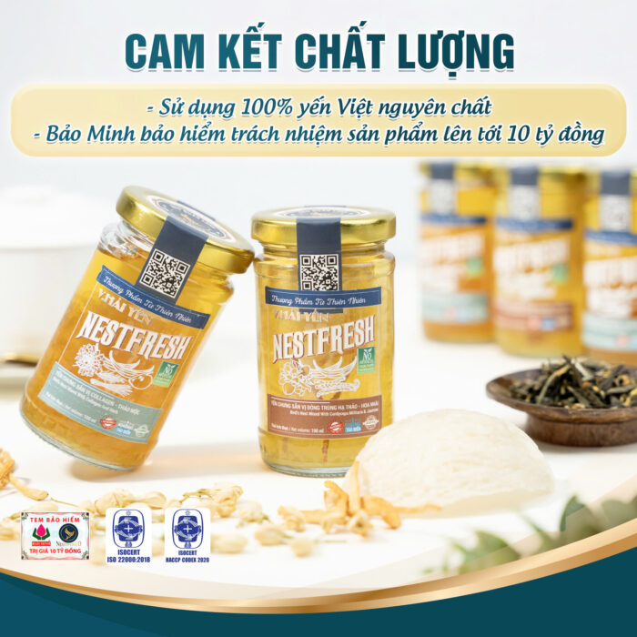 [Combo 6 Tặng 1] - Yến Chưng Sẵn NestFresh 100ml - Ảnh 9