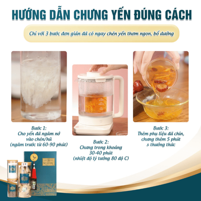Nestori - Tổ yến thô 100g - Ảnh 4