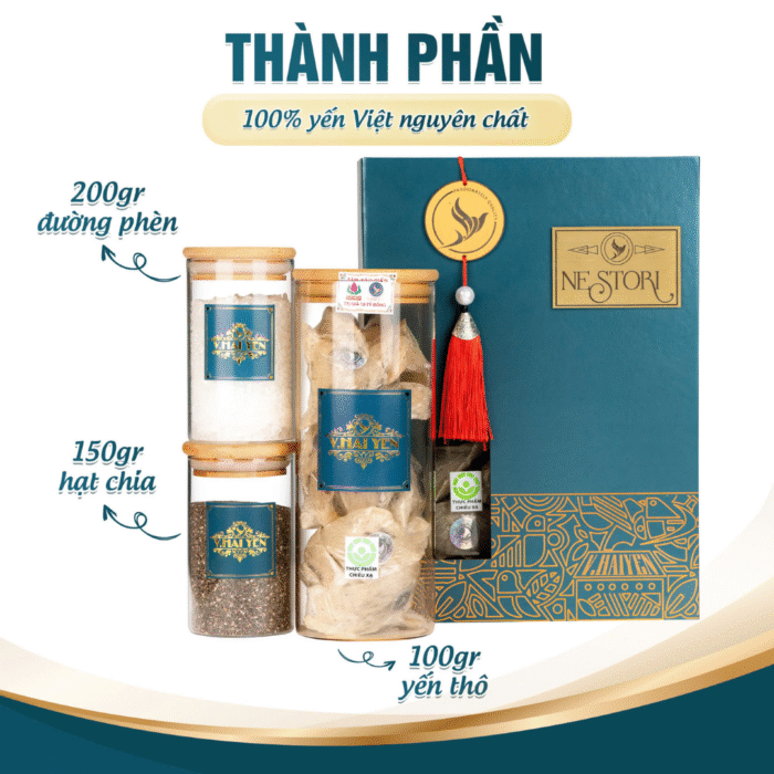 Nestori - Tổ yến thô 100g - Ảnh 2