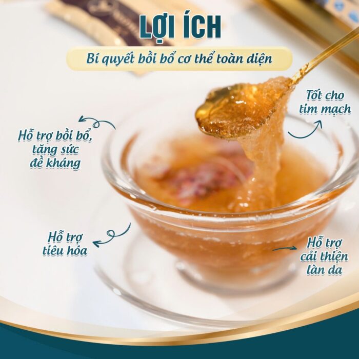 Tổ Yến Sấy Nguyên Chất Ăn Liền Nestworld vị Hoa Hồng Saffron - Ảnh 4