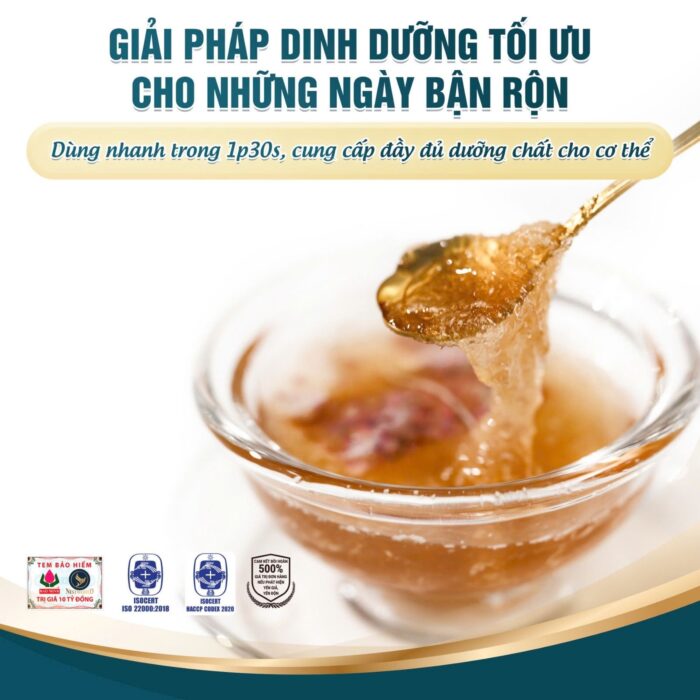 [Mới] - Tổ Yến Sấy Nguyên Chất Ăn Liền Nestworld vị Hoa Hồng Saffron - Ảnh 11