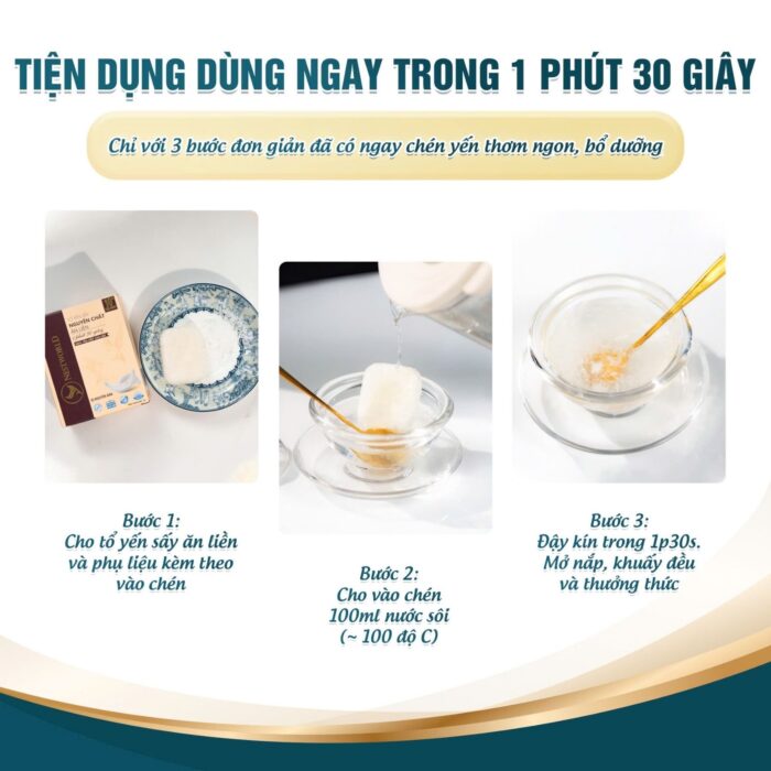 Tổ Yến Sấy Nguyên Chất Ăn Liền Nestworld vị Nguyên Bản - Ảnh 5