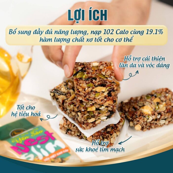 Thanh Năng Lượng Yến Sào - Nest Slim - Ảnh 4