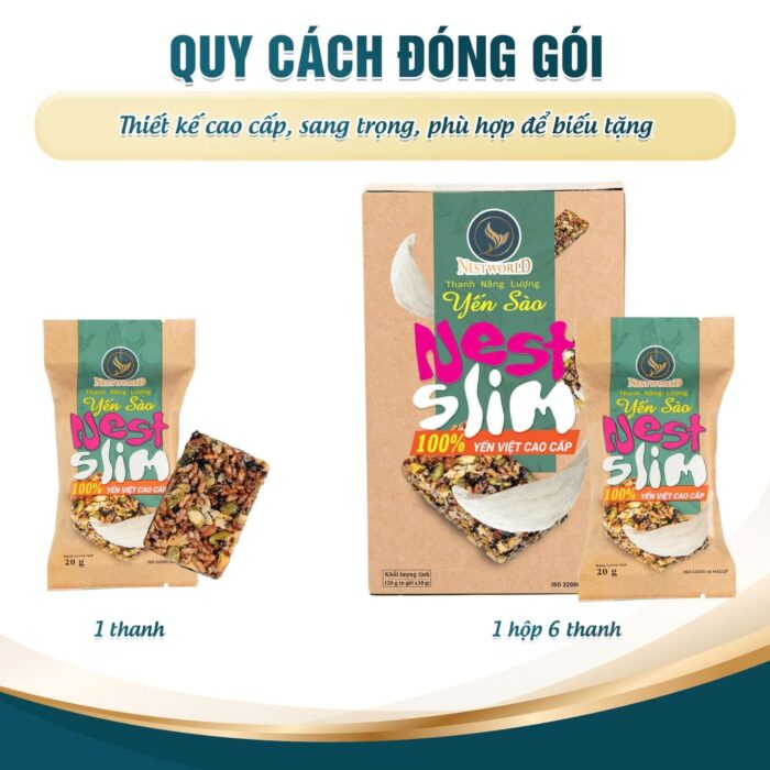 Thanh Năng Lượng Yến Sào - Nest Slim - Ảnh 6