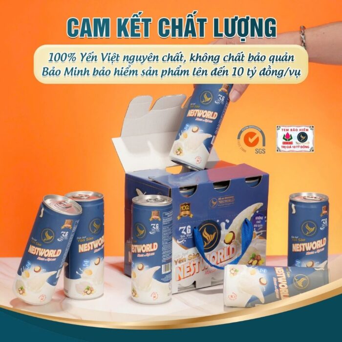 [ Combo 6 Lon] - Sữa Hạt Yến Sào Nestworld Macca Và Hạt Sen - Ảnh 11