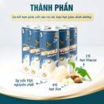 [ Combo 6 Lon] - Sữa Hạt Yến Sào Nestworld Macca Và Hạt Sen - Ảnh 2