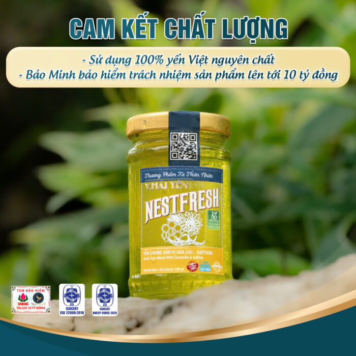 Yến Chưng Sẵn NestFresh Vị Hoa Cúc Saffron - Ảnh 9