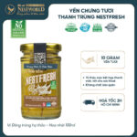 Yến Chưng Sẵn NestFresh Vị Đông Trùng Hạ Thảo - Hoa Nhài
