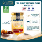 Yến Chưng Sẵn NestFresh Vị Táo Đỏ - Long Nhãn