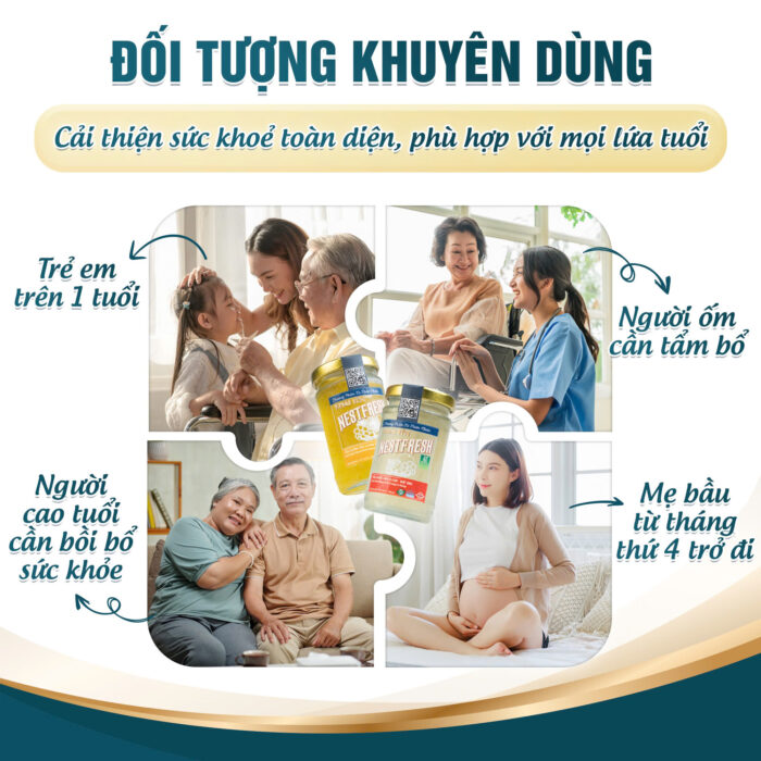 [6 Tặng 1] Combo 6 Hũ Yến Tươi Chưng Sẵn NestFresh 100ml - Ảnh 5