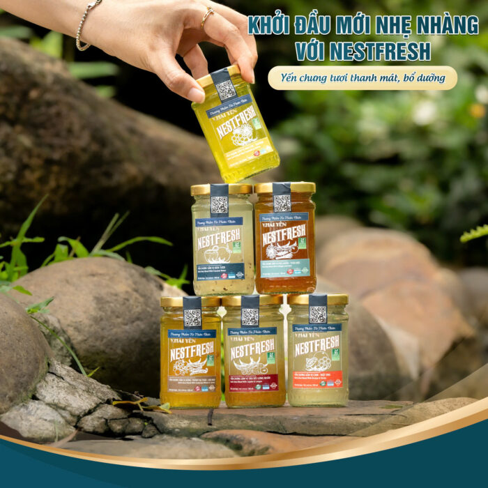 [10 Tặng 2] Combo 10 Hũ Yến Tươi Chưng Sẵn NestFresh 100ml - Ảnh 10