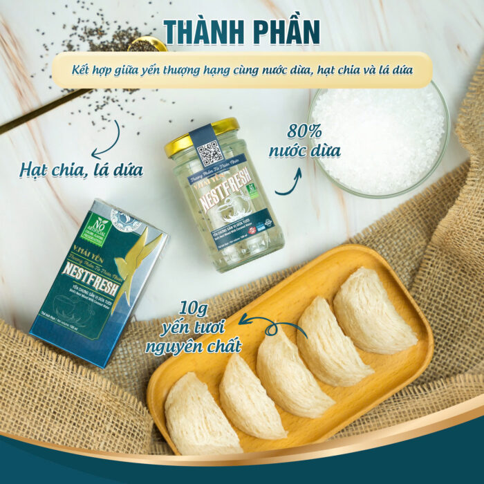 Yến Chưng Sẵn NestFresh Vị Dừa Tươi - Ảnh 2