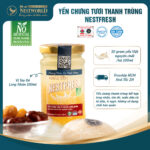 Yến Chưng Sẵn NestFresh Vị Táo Đỏ - Long Nhãn