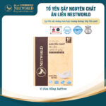 [Mới] - Tổ Yến Sấy Nguyên Chất Ăn Liền Nestworld vị Hoa Hồng Saffron