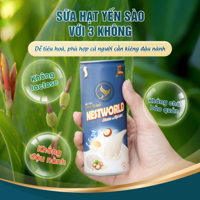 [Combo 2 Set 6 Lon] - Sữa Hạt Yến Sào Macca Và Hạt Sen - Ảnh 4