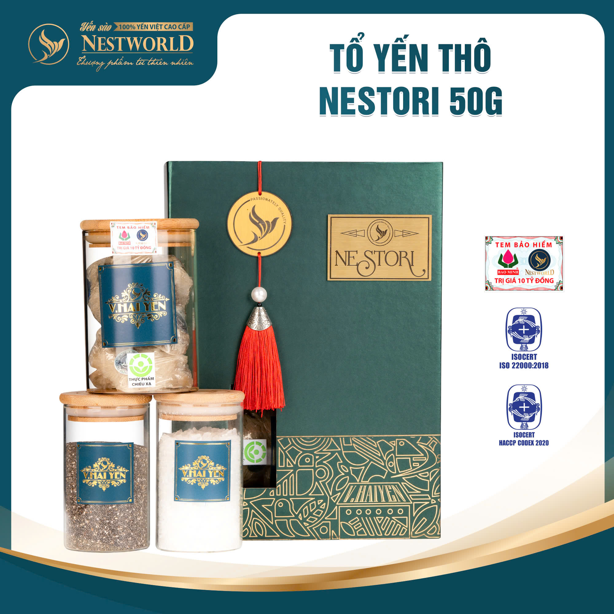 z7280823709344_b0502a78354508f7290dc6c64a79d4d1 Tổ Yến Thô Nestori 50g - Ảnh 1