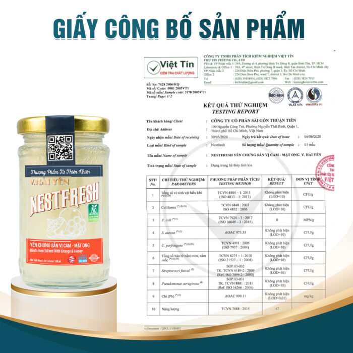 Yến Chưng Sẵn NestFresh Vị Cam - Mật Ong - Ảnh 4