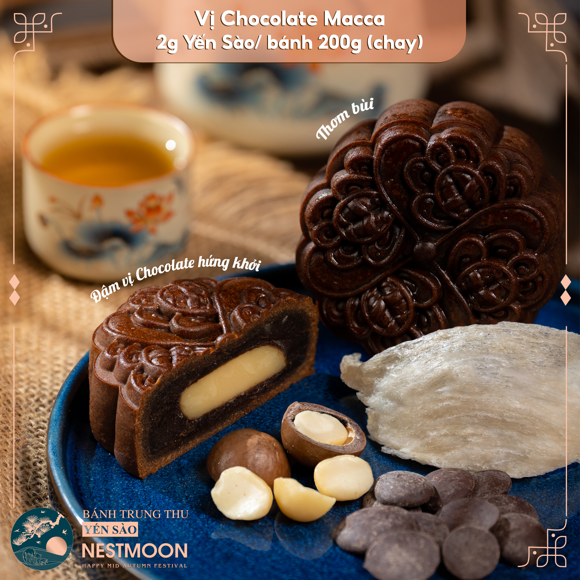 Vị chocolate macca