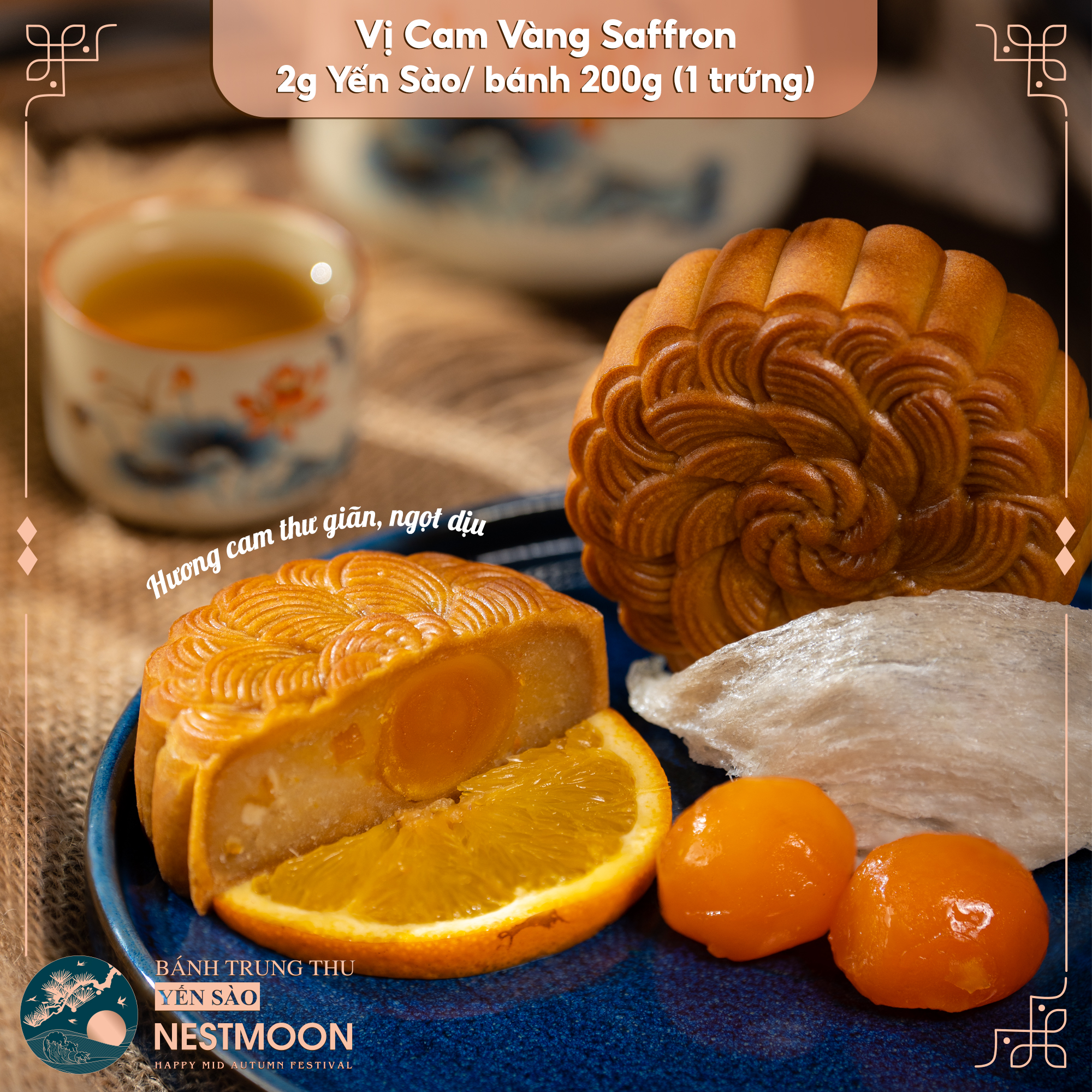 Vị cam vàng saffron