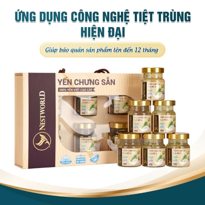 [Set 6] - Yến Chưng Lá Dứa Nestworld - Ảnh 3
