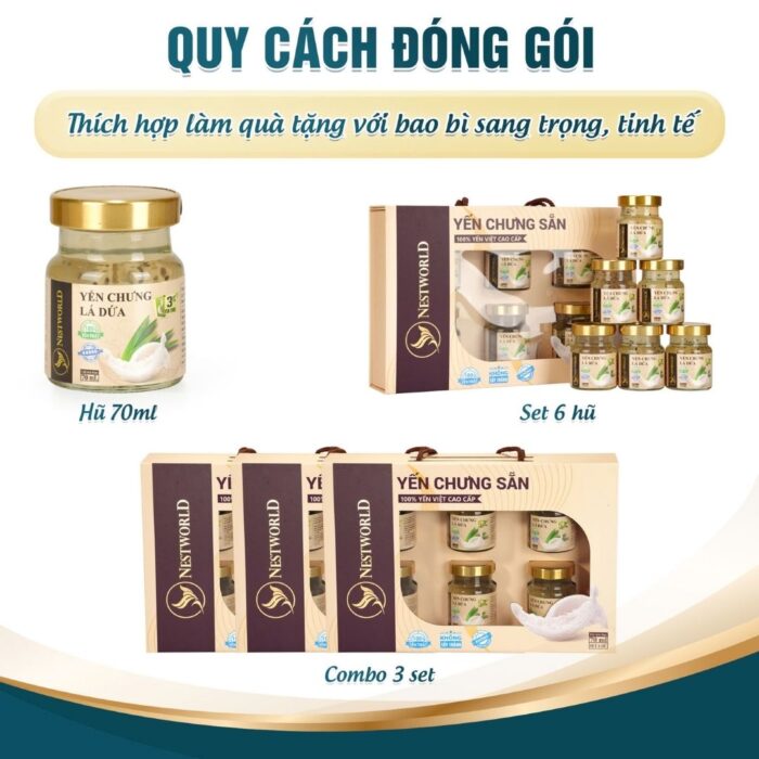 [Set 6] - Yến Chưng Lá Dứa Nestworld - Ảnh 6