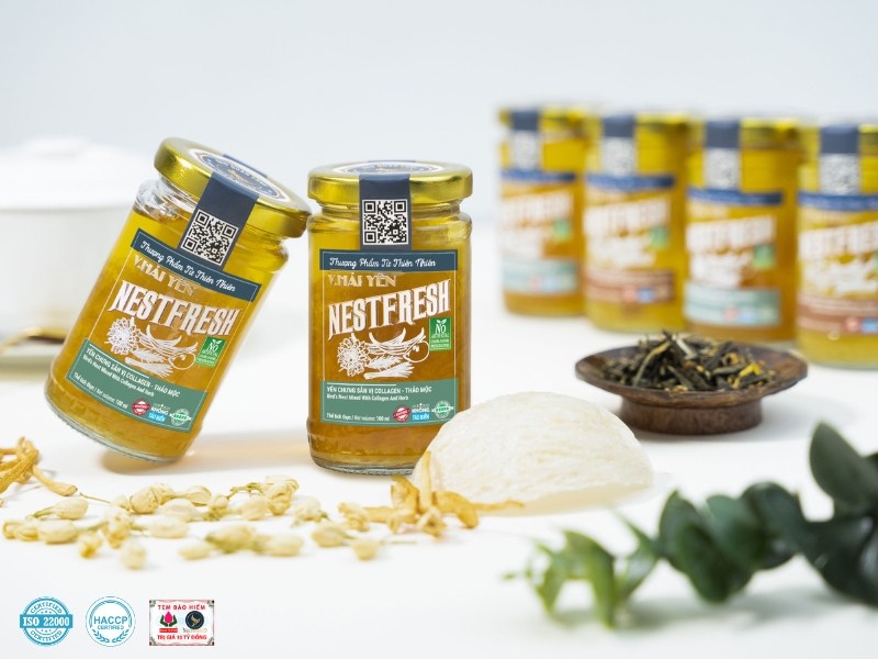 Nest Fresh Vị Đông Trùng Hạ Thảo - Hoa Nhài