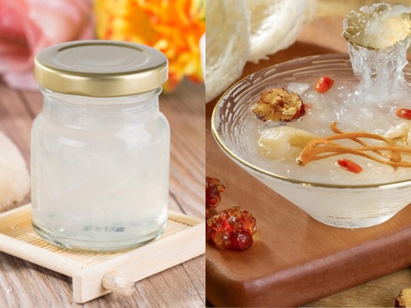 công dụng của yến chưng sẵn