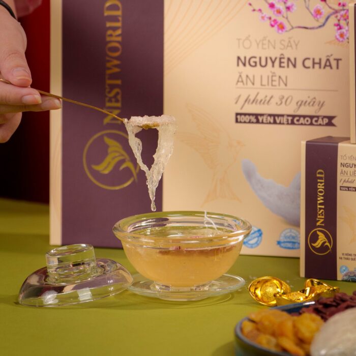 [Phiên bản 2026] - Set 6 Hộp Tổ Yến Sấy Nguyên Chất Ăn Liền Nestworld - Ảnh 3