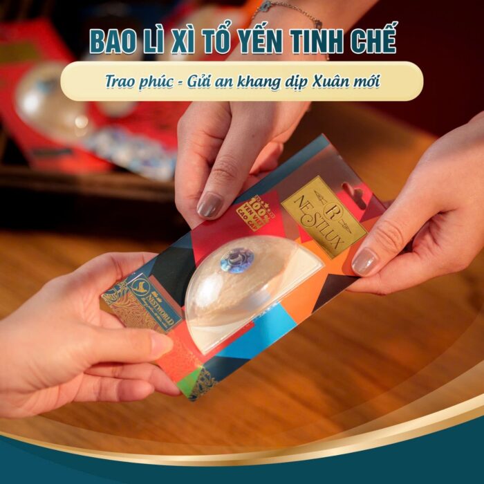 [Mới] - Bao lì xì tổ yến tinh chế Nestlux R 5g Đa sắc màu - Ảnh 11