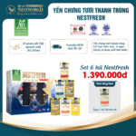 [Combo 6 Tặng 1] - Yến Chưng Sẵn NestFresh 100ml