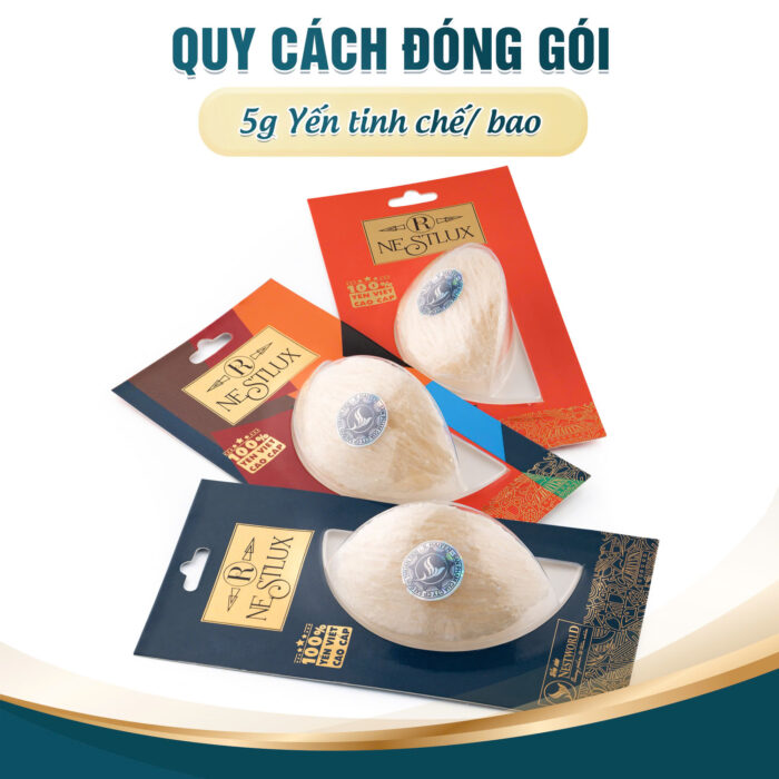 [Combo 10 Tặng 3] - Nestlux R - Tai yến tinh chế 5g - Ảnh 5