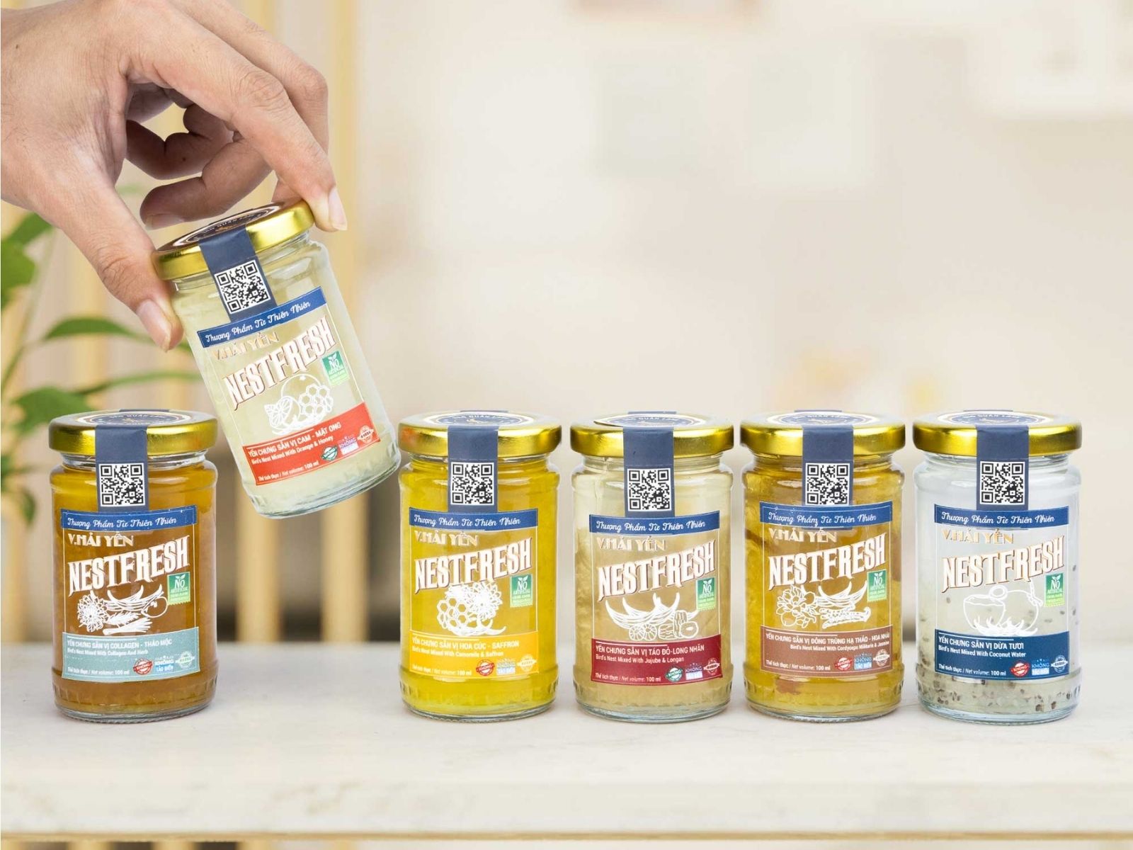 yến chưng sẵn gần đây