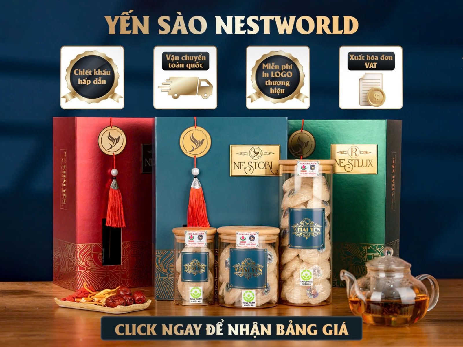 quà tặng yến sào