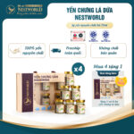 [Mua 4 Tặng 1] - Yến Chưng Lá Dứa Nestworld
