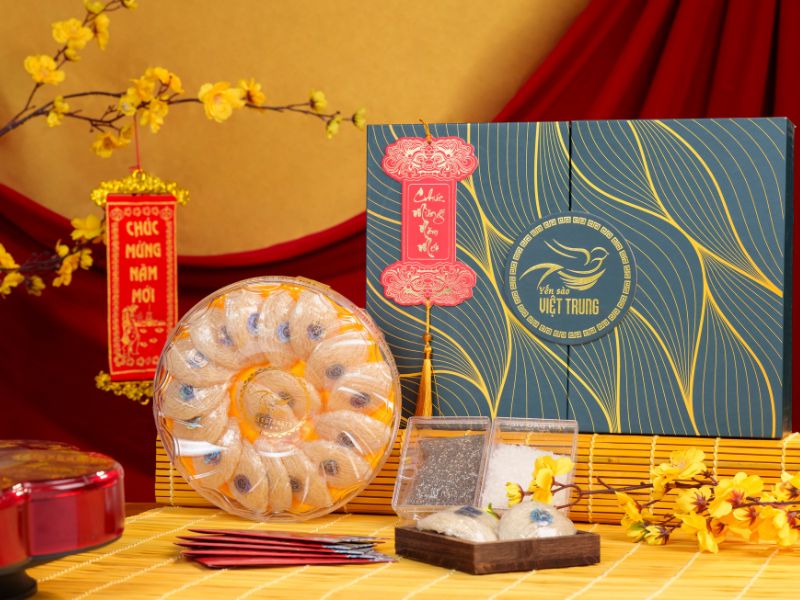 mua yến về chưng