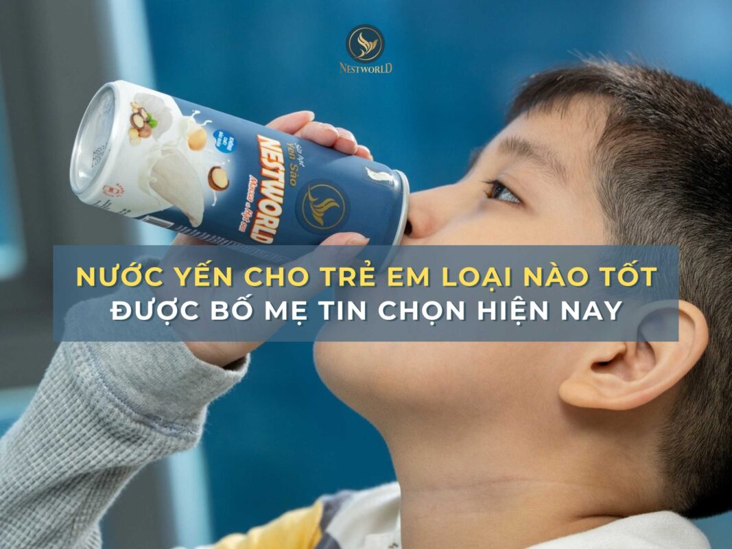 nước yến cho trẻ em loại nào tốt