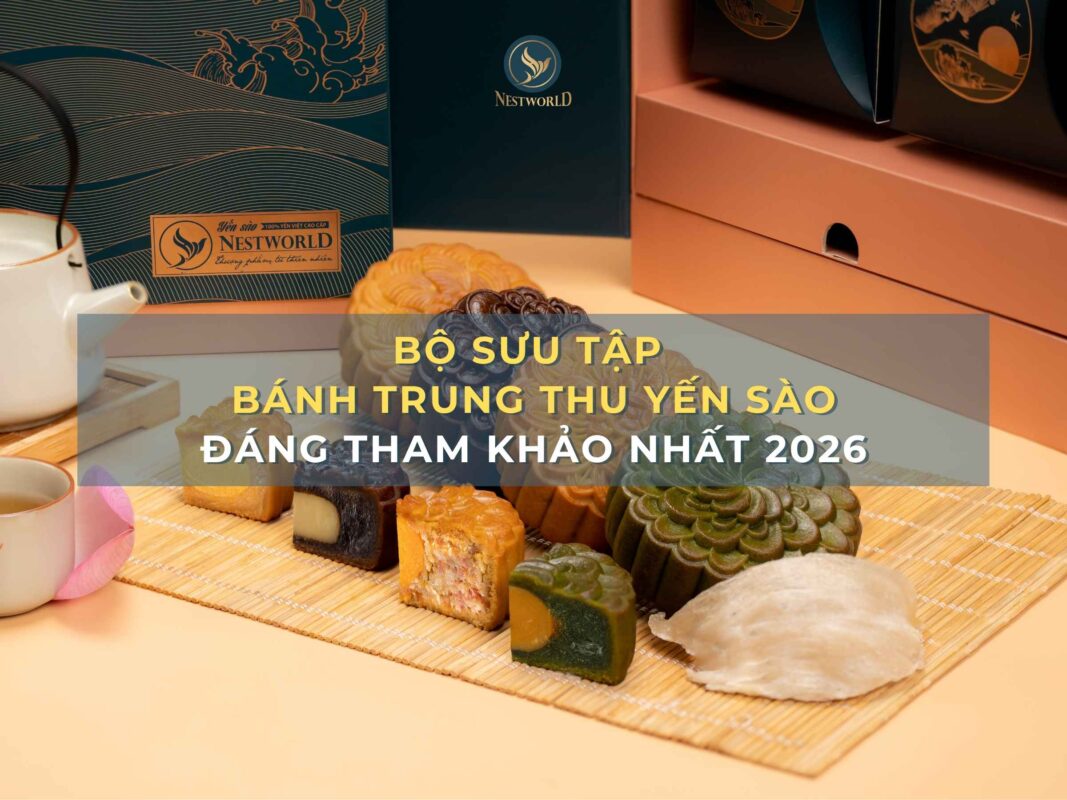 Bộ sưu tập bánh trung thu yến sào đáng tham khảo nhất 2026