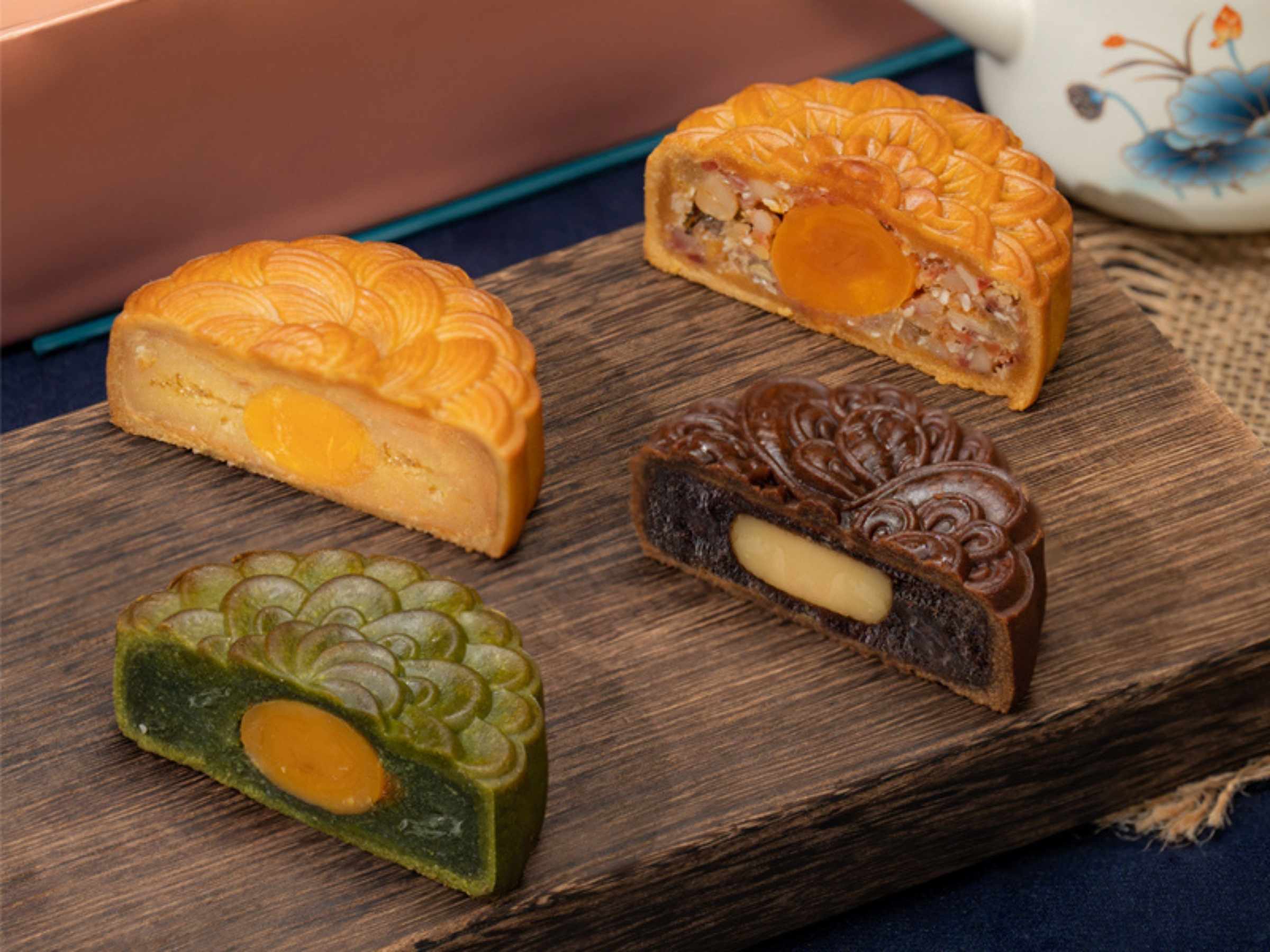  Hương vị bánh trung thu đa dạng